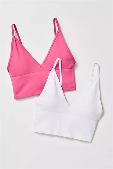 Ali Low Back Seamless Bra 2 Pack Bundle Free People