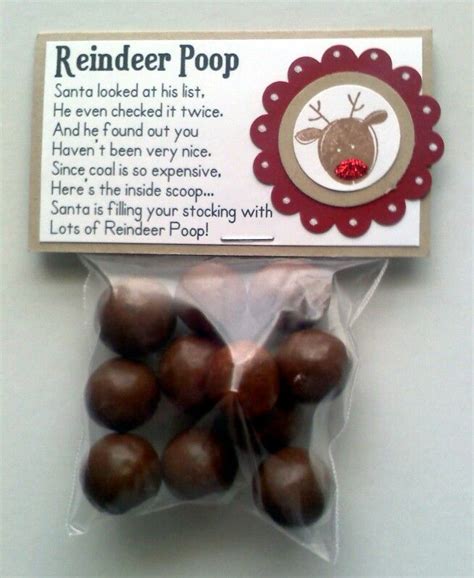 Reindeer Poop Christmas Ts Holiday Christmas