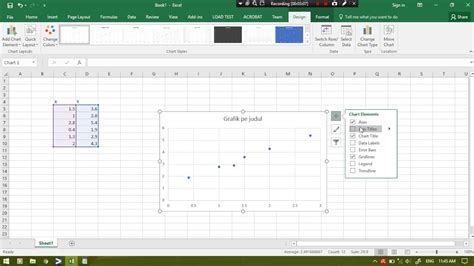 Tutorial Membuat Grafik Regresi Dan Nilai Korelasi Dengan Ms Excel