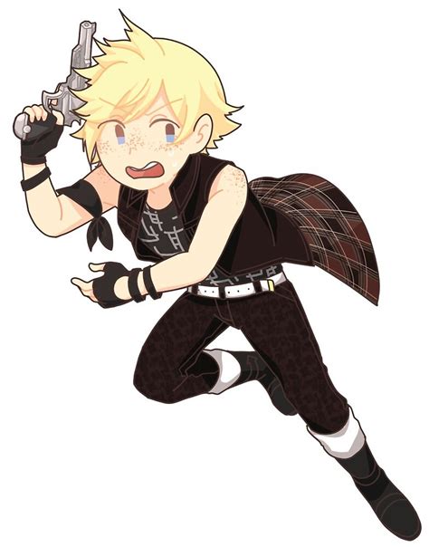 Ffxv Prompto Argentum Sticker By Akkalime Redbubble