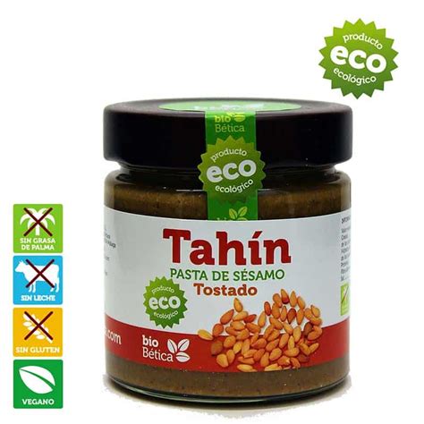 Tahini o pasta de sésamo tostado BIO 190 gr BioBética