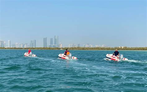 Abu Dhabi Yas Island Self Driving Guided Speedboat Tour Getyourguide