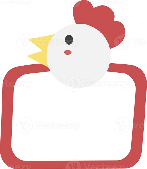 Chicken Face Frames Animal Face 20647496 Png