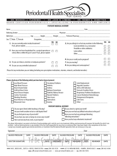 Fillable Online Patient Form Pdf Fax Email Print Pdffiller