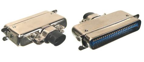 36 And 50 Pin Male Female Centronics Connectors 2 X 22 Card Edge