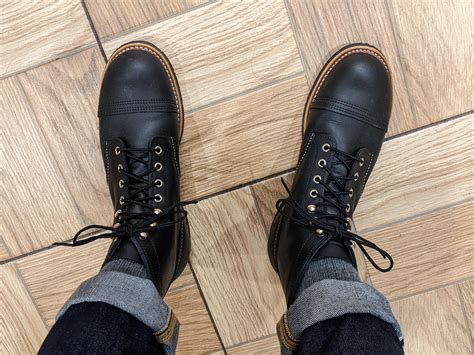 Red Wing Iron Ranger 4606 Ebony Harness W Pisgah Range Espresso