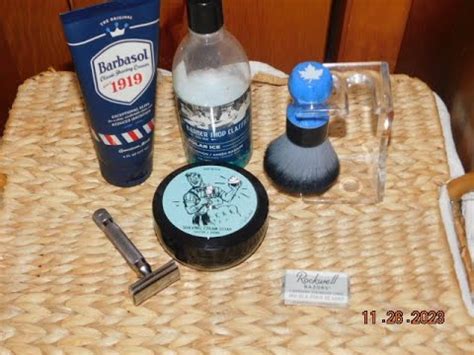 RazoRock Blue Barbershop The Rockwell 6C YouTube