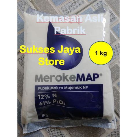 Jual Pupuk Meroke Map Kg Kemasan Pabrik Hidroponik Mono Amonium