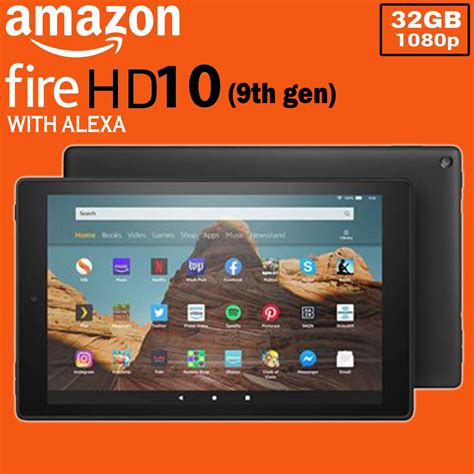 Amazon Fire HD 10 Tablet 9th Generation 10 1 Full HD Display 32GB