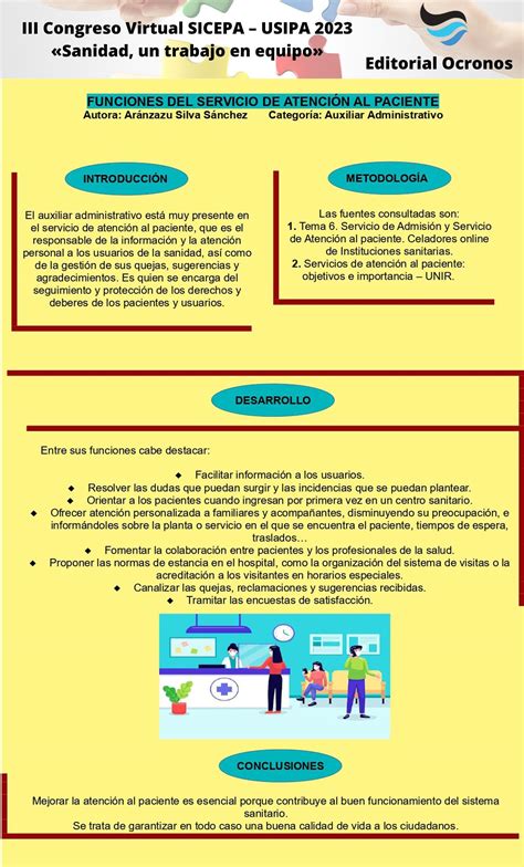 Funciones del servicio de atención al paciente V Congreso Virtual