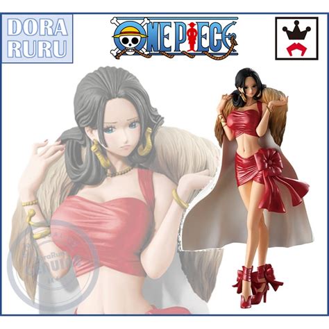 Banpresto One Piece Glitter Glamours Boa Hancock Christmas Style ชุดแดง ฟิกเกอร์วันพีช โบอา