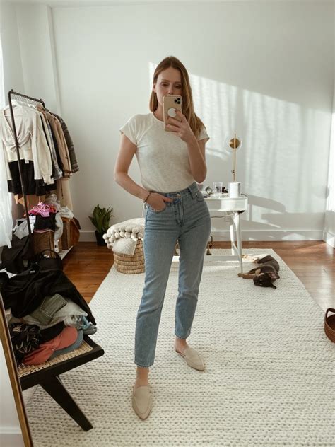 How To Style Madewell S The Perfect Vintage Jeans By Charlotte B