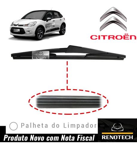 Palheta Limpador Traseiro Citroen C3 1 Unidade 287900968r | LOJA RENOTECH
