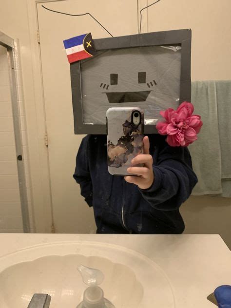 Tv Head Cosplay Cardboard