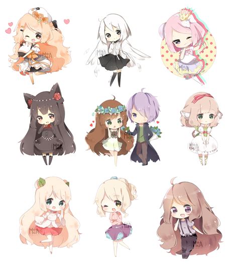 Chibi My Works By Macaarons On Deviantart