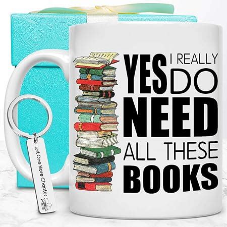 Amazon 2IMT Book Lover Mug Yes I Really Do Need All These Books