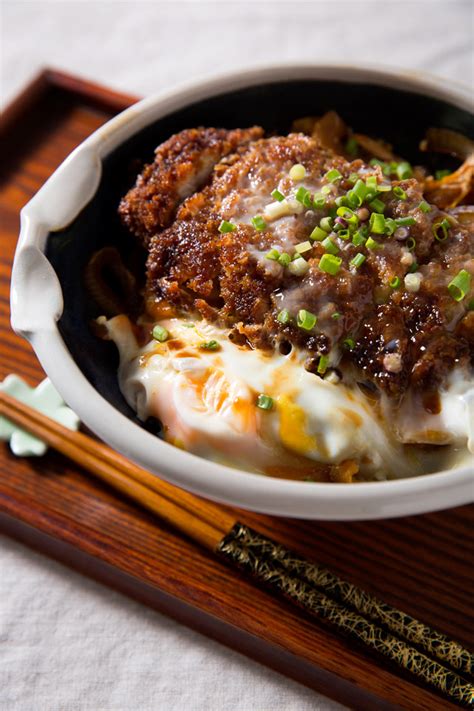 Katsudon Pork Cutlet Bowl With Rice