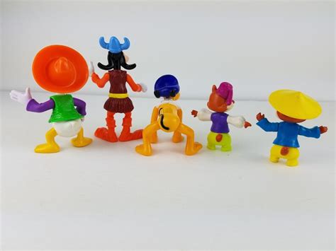 Mickey And Friends Epcot Center Vintage Mcdonald S Happy Meal Toys