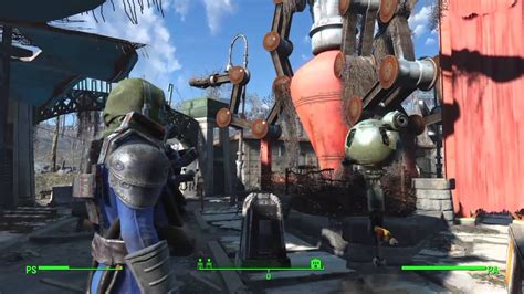 Fallout 4 General Atomics Poblado De Robots Youtube