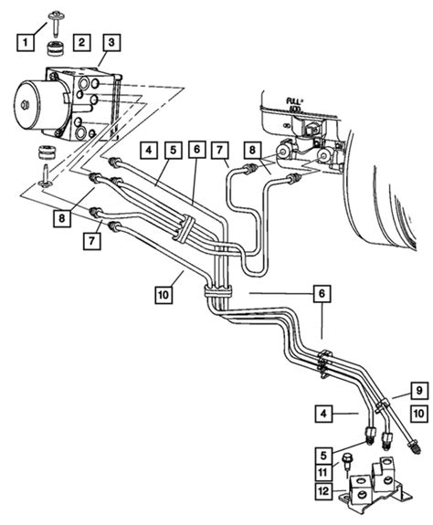 Brake Lines And Hoses For Dodge Dakota Dodgeparts