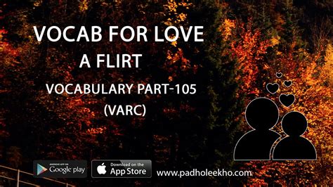 Vocab For Love A Flirt Vocabulary Part 105 Varc Cat 2024 Cat Mba