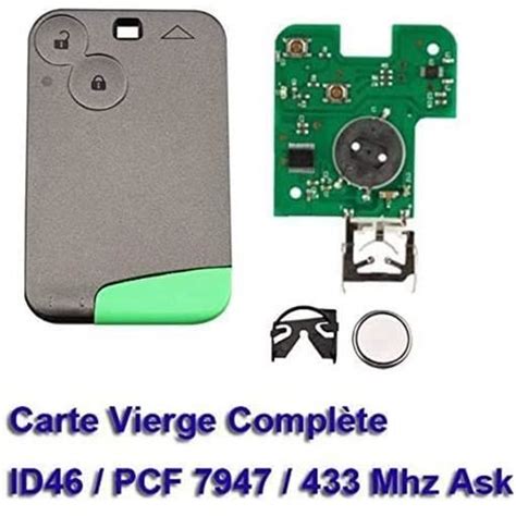 Cl Carte Lectronique Vierge Programmer Pour Renault Laguna Vel