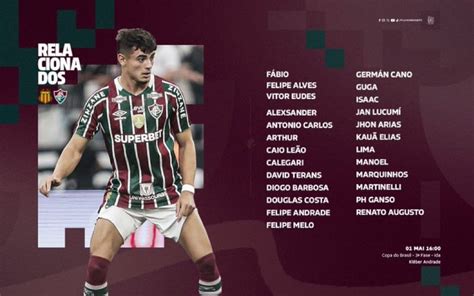 moleque de Xerém relacionado pela primeira vez Fluminense divulga