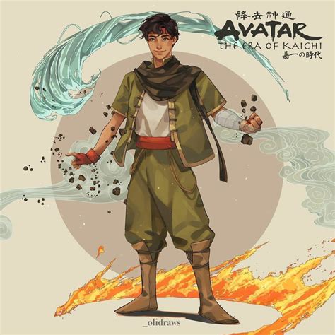 Kaichi - Avatar: La Era de Kaichi // Instagram créditos: @_olidraws ...