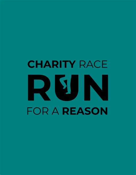 Charity Race Event Announcement Online T Shirt Template Vistacreate
