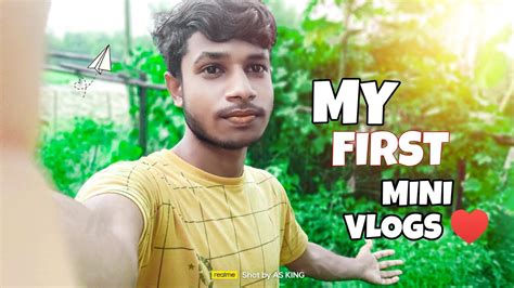 My First Mini Vlog ♥️ My First Video On Youtube Asmot Mini Vlog