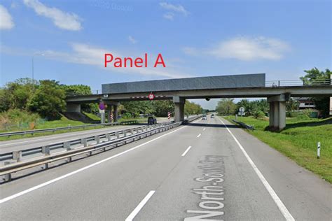 Firstboard 2 Panel Overhead Bridge Billboard At NSE KM214 8 Matang