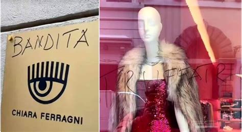 Chiara Ferragni Vandalizzato Il Negozio In Via Del Babuino Vetrine