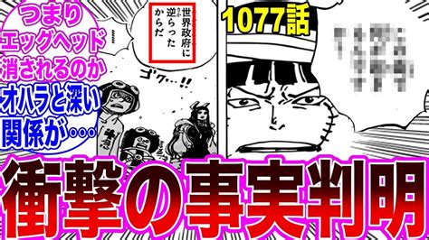 【最新1077話チョイ見せ】戦桃丸から衝撃の事実が語られとんでもないことに気づいた読者の反応集【ワンピース】ネタバレ注意 Youtube