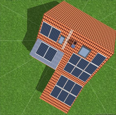 Planung Pv Anlage Dhh Mit Drei Modulfl Chen Allgemeine Anlagenplanung