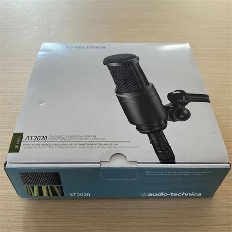 Микрофон студийный Audio-Technica AT2020 - купить по выгодной цене в ...