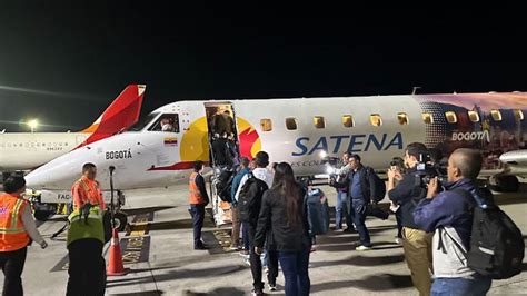 Satena inició operación de su ruta Bogotá con destino a Valencia