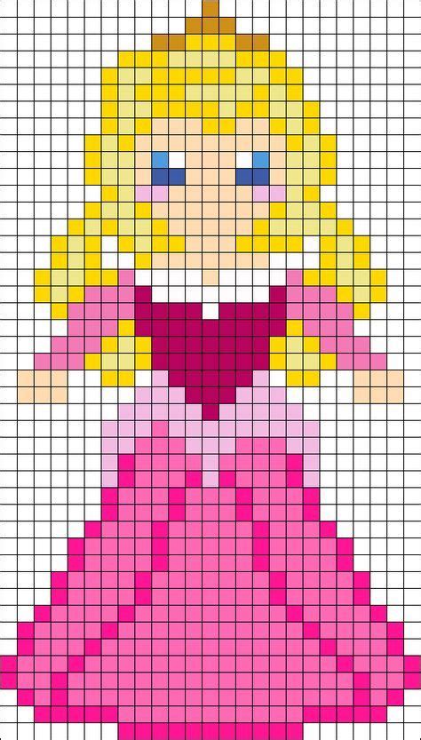 Pin På Pixel Art De Princesse