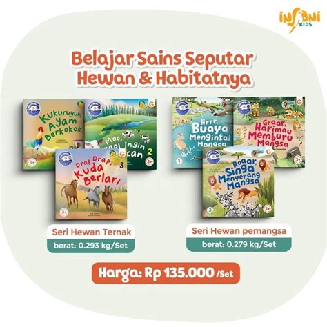 Jual Buku Anak Belajar Sains Insani Kids Shopee Indonesia