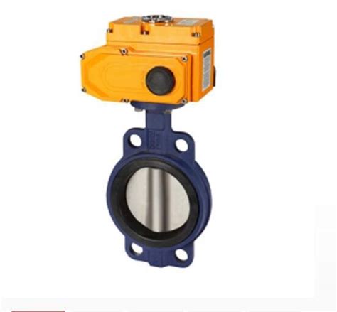 Electric Carbon Steel Soft Sealing Centerline Wafer Butterfly Valve