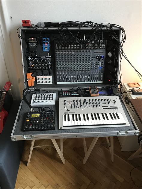 Thought I Show U My Suitcase Synth Studio Rsynthesizers