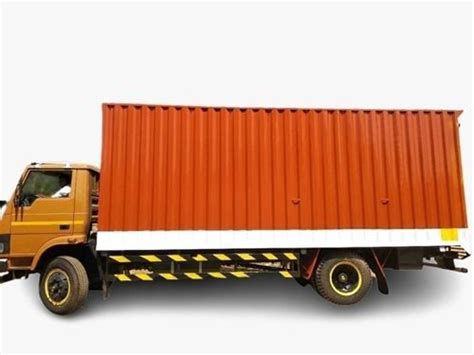 Kg Ton Tyre Mild Steel Full Body Truck Container Dimension L