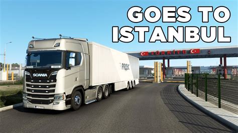 KIRIM KE ISTANBUL TURKEY DAN GANTI WARNA SCANIA EURO TRUCK SIMULATOR