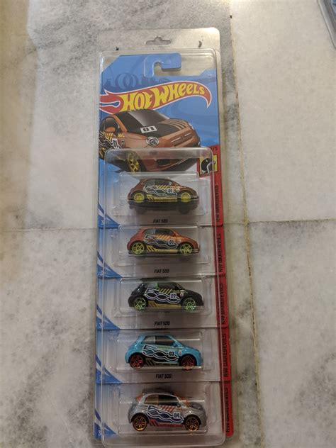 Hot Wheels Fiat Set Super Treasure Hunt Sth Incl Protector Hobbies Toys Toys Games On