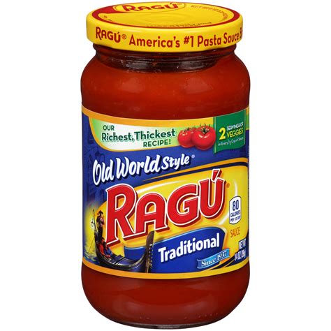 Ragu® Traditional Old World Style® Pasta Sauce 14 Oz Jar La Comprita