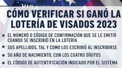 Anunciarán Ganadores De Lotería De Visas 2023 Telemundo Miami 51