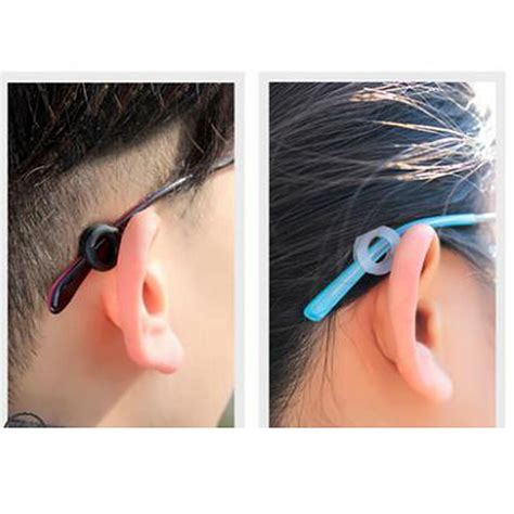 10 Pairs Silicone Ear Grip Holder Eyeglass Glasses Sunglass Anti Slip Hooks Ebay