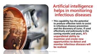 Artificial Intelligence In Controlling Infectious Diseases And Reducing