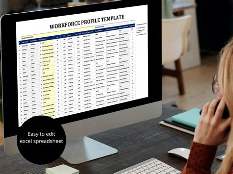 Workforce Profile Template Workforce Planning Employee Skills Gap