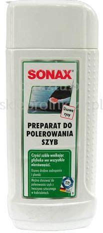 SONAX PREPARAT DO POLEROWANIA SZYB 250ML 274100 Opinie I Ceny Na Ceneo Pl