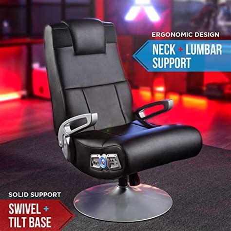 X Rocker Se Pro Video Gaming Lounging Pedestal Chair Wireless Audio 2